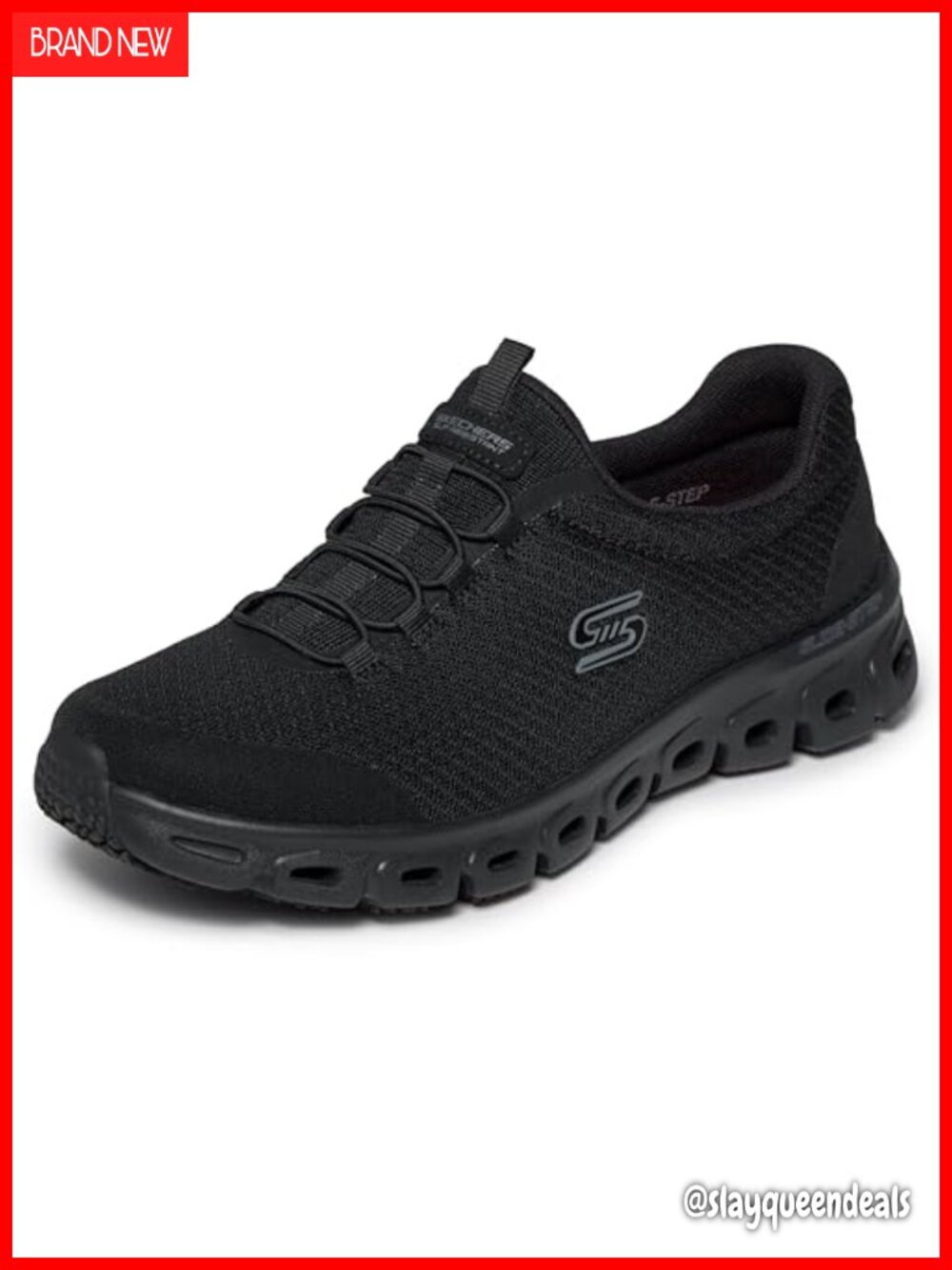 Skechers Women's Glide-Step Slip Resistant Work Shoes